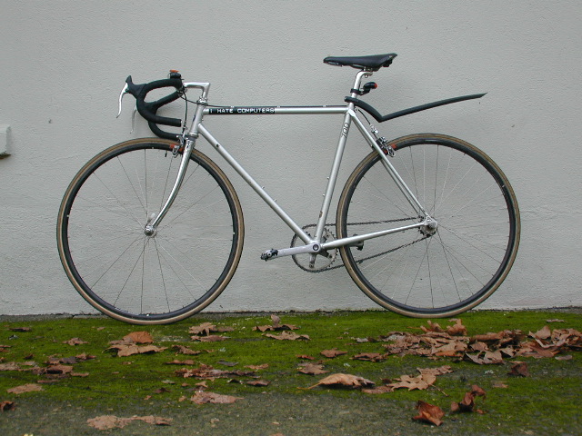 Silver Fox fixed-gear Bridgestone